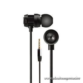   Snopy Fülhallgató - SN-J01 (mikrofon, 3.5mm jack, 1.2m kábel, fekete-kék)