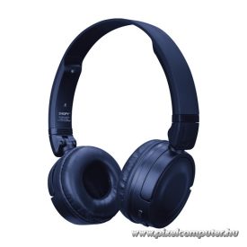   Snopy Fejhallgató Vezeték Nélküli - SN-XBK33 BATTY Blue (Bluetooth/AUX/TF Card, hang.szab., mikrofon, kék)