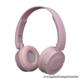   Snopy Fejhallgató Vezeték Nélküli - SN-XBK33 BATTY Pink (Bluetooth/AUX/TF Card, hang.szab., mikrofon, rózsaszín)