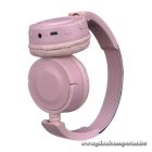 Snopy Fejhallgató Vezeték Nélküli - SN-XBK33 BATTY Pink (Bluetooth/AUX/TF Card, hang.szab., mikrofon, rózsaszín)