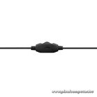 Snopy Fejhallgató - SN-660 Office (mikrofon, 3.5mm jack, hangerőszabályzó,  fekete)