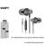 Snopy Fülhallgató - SN-J19 Gray (mikrofon, 3.5mm TRRS jack, 1.2m kábel, szürke)