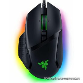   Razer Egér - Basilisk V3 (Optikai, 26000DPI, 11 gomb, harisnyázott kábel, fekete)