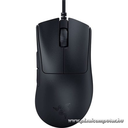 Razer Egér - DeathAdder V3 (Optikai, 30000DPI, 6 gomb, harisnyázott kábel, fekete)