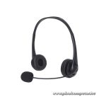 Sandberg Fejhallgató - USB Office Headset (USB; mikrofon; hangerő szabályzó; 2m kábel; fekete)