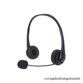   Sandberg Fejhallgató - USB Office Headset (USB; mikrofon; hangerő szabályzó; 2m kábel; fekete)