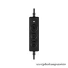 Sandberg Fejhallgató - USB Office Headset Pro Stereo (USB; mikrofon; hangerő szabályzó; 2,1m kábel; fekete)
