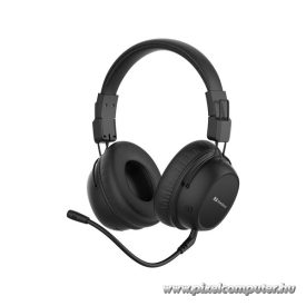   Sandberg Wireless Fejhallgató - Bluetooth Headset ANC FlexMic (Bluetooth, hajlítható mikrofon, fekete)