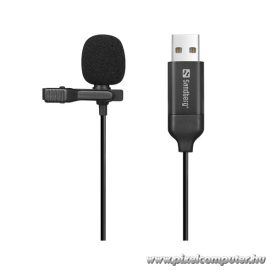 Sandberg Streamer USB Csipeszes Mikrofon