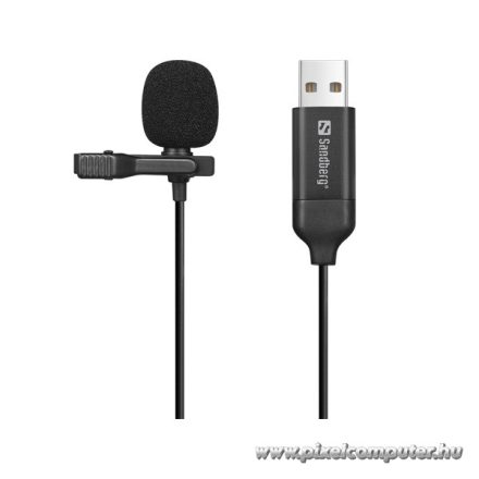Sandberg Streamer USB Csipeszes Mikrofon