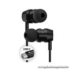Sandberg Fülhallgató - USB-C/A In-Earset with Line-Mic