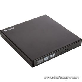  Sandberg ODD Külső - USB Mini DVD író (USB; USB tápellátás; Fekete)
