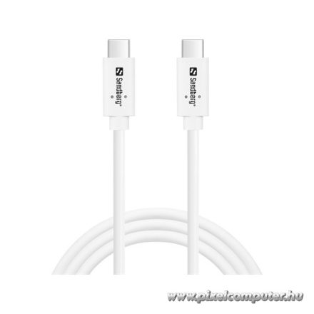 Sandberg Kábel - USB-C>C USB 3.1 G2 100W, 1M