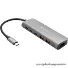 Sandberg Notebook Dokkoló - USB-C Dock HDMI + 2xUSB-A + 2xUSB-C + PD100W