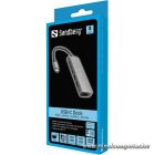 Sandberg Notebook Dokkoló - USB-C Dock HDMI + 2xUSB-A + 2xUSB-C + PD100W
