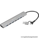 Sandberg USB Hub - USB-C/A to 7 x USB 3.0 Hub