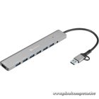 Sandberg USB Hub - USB-C/A to 7 x USB 3.0 Hub