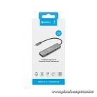 Sandberg Notebook Dokkoló - USB-C 6-in-1 MediaDock