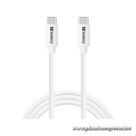 Sandberg Kábel - USB-C > USB-C 65W 1M SAVER