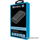 Sandberg Akkubank - Powerbank 20000 PD65W+2xQC3.0 (Bemenet: USB-C, Kimenet: 2xUSB-A+USB-C)