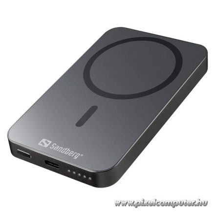 Sandberg Akkubank - Mag Wireless Powerbank 5000 ALU