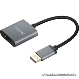 Sandberg Kábel Átalakító - Adapter DP1.4>HDMI2.0 4K60