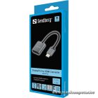 Sandberg Kábel Átalakító - Adapter DP1.4>HDMI2.0 4K60