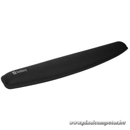 Sandberg Billentyűzet Csuklótámasz - Gel wrist rest for keyboard (zselés csuklótámasz; fekete)