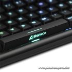 Sharkoon SKILLER SGK30 Mechanikus Billentyűzet Kék Kapcsolóval, RGB LED-del, USB Csatlakozóval, Teljes Anti-Ghosting Funkcióval, Fekete, Angol