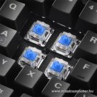Sharkoon SKILLER SGK30 Mechanikus Billentyűzet Kék Kapcsolóval, RGB LED-del, USB Csatlakozóval, Teljes Anti-Ghosting Funkcióval, Fekete, Angol
