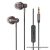 S-Link Fülhallgató - SL-KU200 (3,5 Jack, mikrofon, fekete)