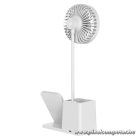 S-Link Asztali Ventilátor - SL-M9055 (Wireless charge 10W, fehér)