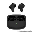 S-Link Fülhallgató Vezeték Nélküli - SL-TWS08 Black (Type-C, 4x HD mikrofon, 40 óra, fekete)