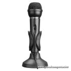 Snopy Mikrofon - SN-140M (3,5 Jack csatlakozó; 180cm kábel; állvány, fekete)