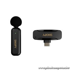   Snopy Mikroport - SN-MW80 (Type-C csatlakozó, 20m hatótáv, fekete)