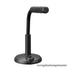 Snopy Mikrofon - SN-120M (3,5 Jack csatlakozó; 180cm kábel; állvány, fekete)