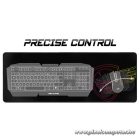 Spirit of Gamer Egérpad - Darkskull Mouse Pad - Ultra King Size (800 x 300 x 5mm; varrott szélek; fekete)