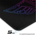 Spirit of Gamer Egérpad - Darkskull Mouse Pad - Ultra King Size (800 x 300 x 5mm; varrott szélek; fekete)