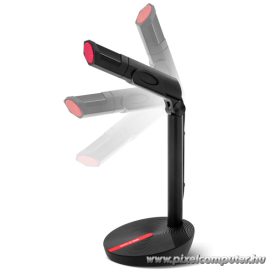   Spirit of Gamer Mikrofon - EKO (USB csatlakozó; 140cm kábel; állvány; fekete-piros)