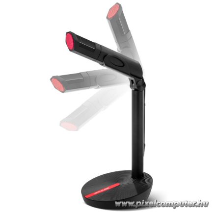 Spirit of Gamer Mikrofon - EKO (USB csatlakozó; 140cm kábel; állvány; fekete-piros)