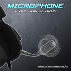 Spirit of Gamer Fejhallgató - ELITE H40 Black (MultiPlatform, RGB, 3.5mm Jack, mikrofon, hangerőszabályzó, nagy-párnás)