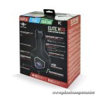 Spirit of Gamer Fejhallgató - ELITE H50 Black (MultiPlatform, RGB, 3.5mm Jack, mikrofon, hangerőszabályzó, nagy-párnás)