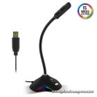 Spirit of Gamer Mikrofon - EKO 300 (RGB. USB csatlakozó, 150cm kábel, fekete)
