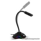 Spirit of Gamer Mikrofon - EKO 300 (RGB. USB csatlakozó, 150cm kábel, fekete)