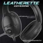 Spirit of Gamer Fejhallgató - PRO-H4 Black (MultiPlatform, mikrofon, 3.5mm jack, hangerőszabályzó, fekete)