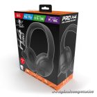 Spirit of Gamer Fejhallgató - PRO-H4 Black (MultiPlatform, mikrofon, 3.5mm jack, hangerőszabályzó, fekete)