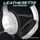 Spirit of Gamer Fejhallgató - PRO-H4 White (MultiPlatform, mikrofon, 3.5mm jack, hangerőszabályzó, fehér)