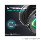 Spirit of Gamer Fejhallgató - PRO-H6 RGB Black (MultiPlatform, mikrofon, 3.5mm jack, hangerőszabályzó, 2m kábel, fekete)