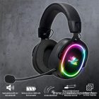 Spirit of Gamer Wireless Fejhallgató - MIC-XH1200 (MultiPlatform,7.1,mikrofon, hangerőszabályzó, nagy-párnás, fekete)