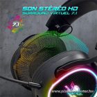 Spirit of Gamer Wireless Fejhallgató - MIC-XH1200 (MultiPlatform,7.1,mikrofon, hangerőszabályzó, nagy-párnás, fekete)